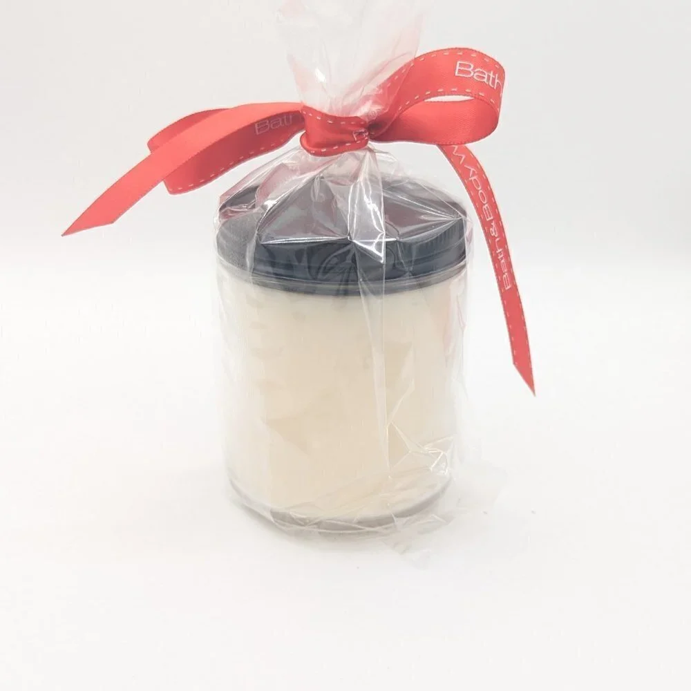 NWT Bath & Body Works Rosewater Ivy Mahogany Teakwood Candle White Barn‎ Oil